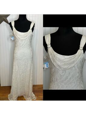 Harlow Y2K Bodycon Rhinestone Maxi Size 10